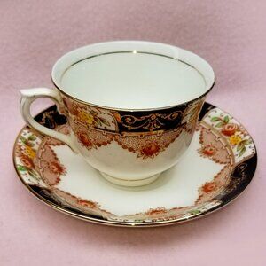 Colclough Tea Cup and Saucer 6612